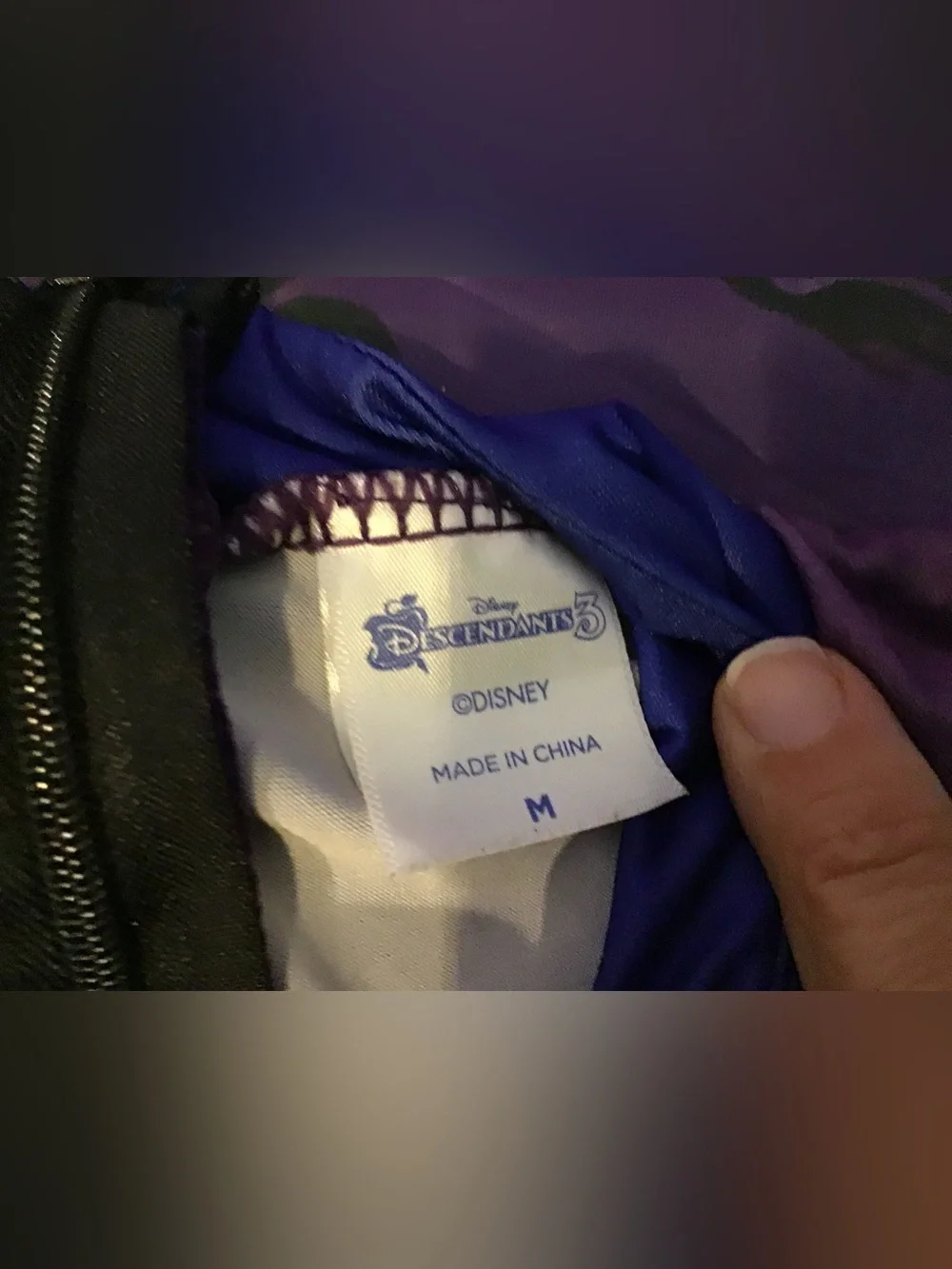 Disney descendants 3 Mal child costume size medium